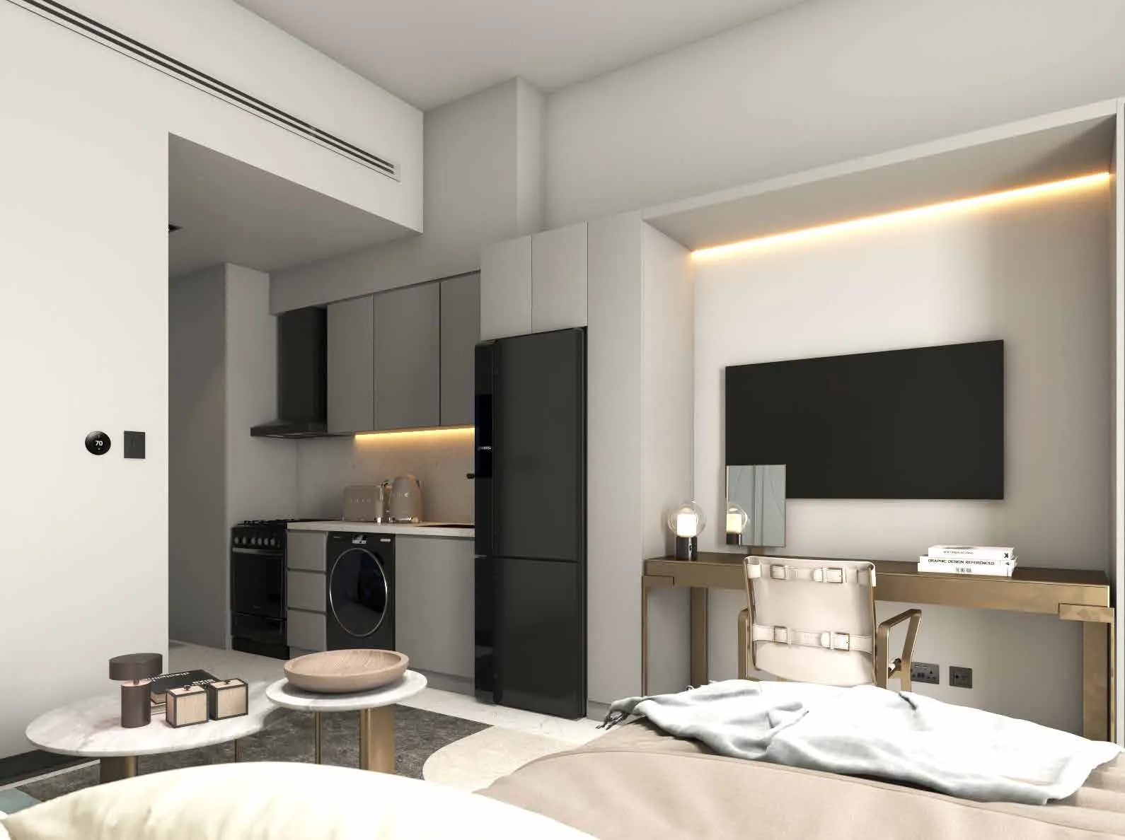 Mag City Residential — интерьер студии
