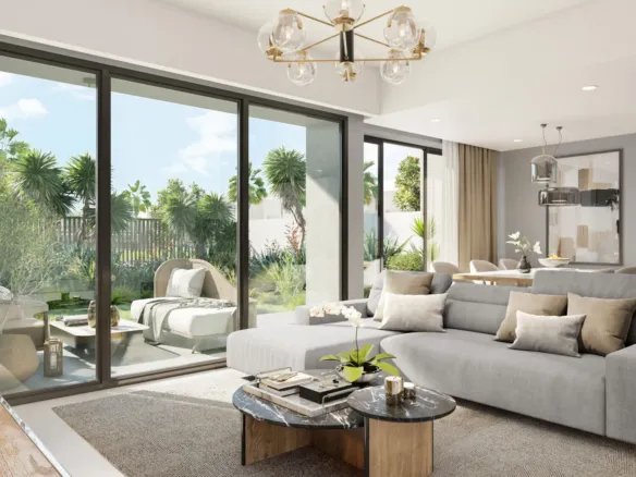 Maha Townhouses — интерьер гостиной