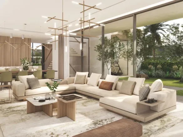 Maha Villas — интерьер гостиной