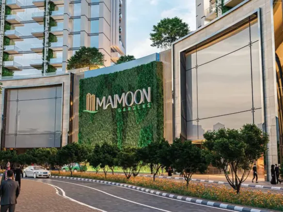 Maimoon Gardens — фасад здания