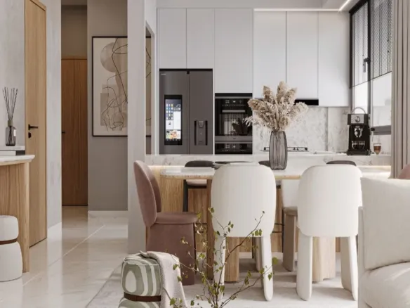 Maison Cannelle Residence — кухня-столовая