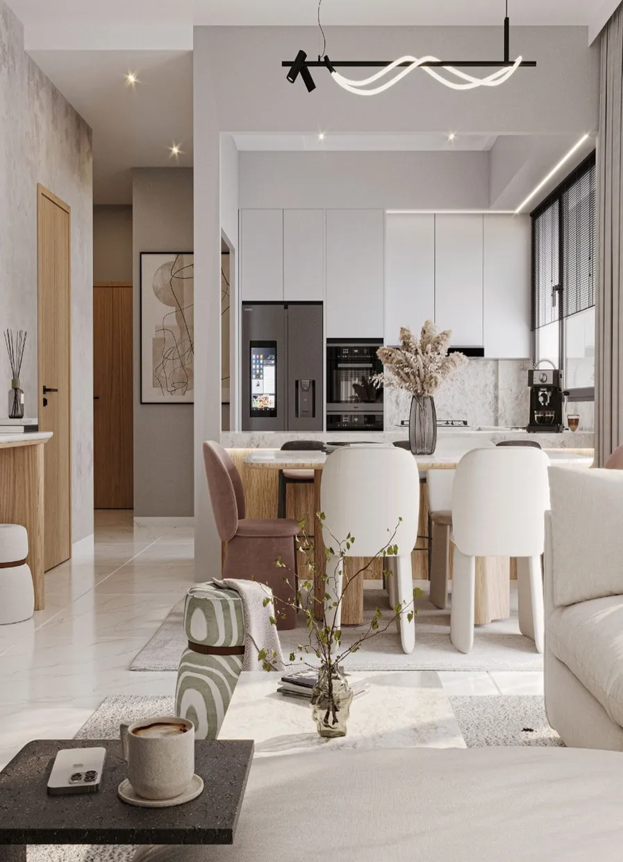 Maison Cannelle Residence — кухня-столовая