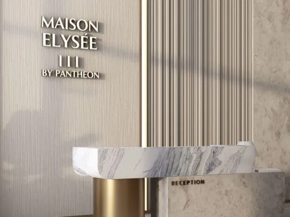Maison Elysee III — зона ресепшн