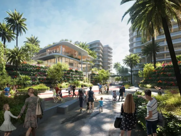 Mamsha Gardens — территория комплекса