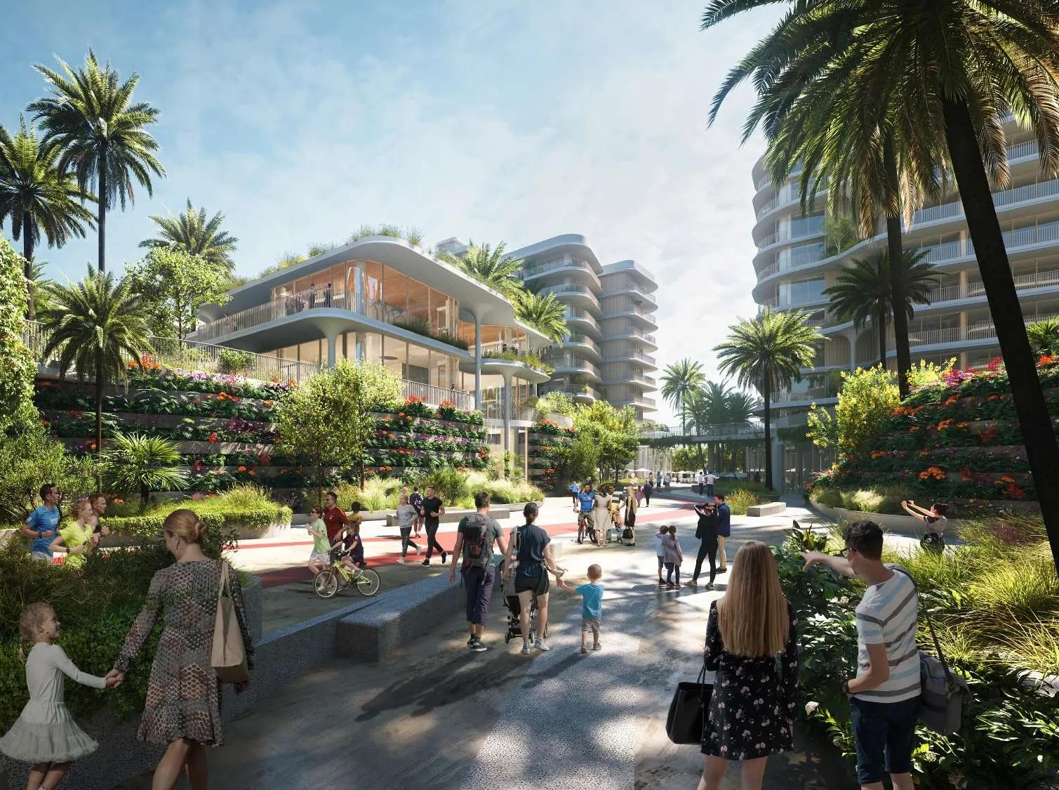 Mamsha Gardens — территория комплекса