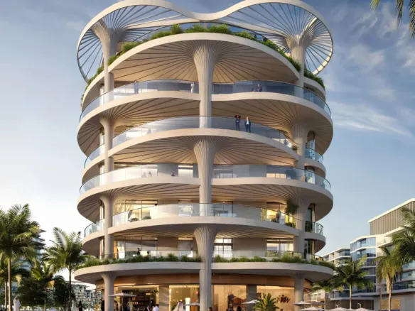 Mamsha Palm — фасад здания, фото 3