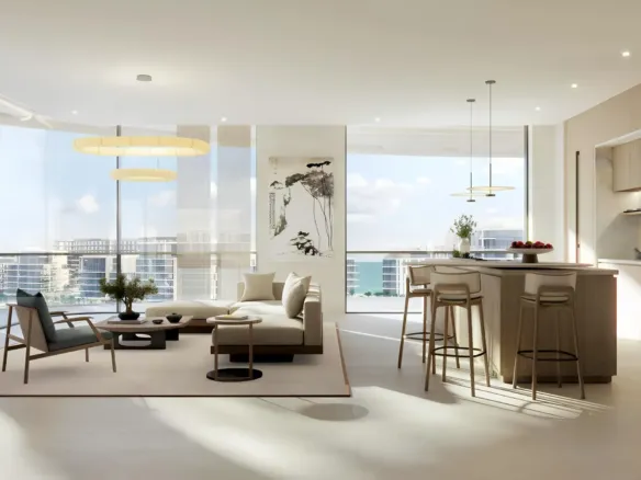 Mamsha Palm — интерьер гостиной