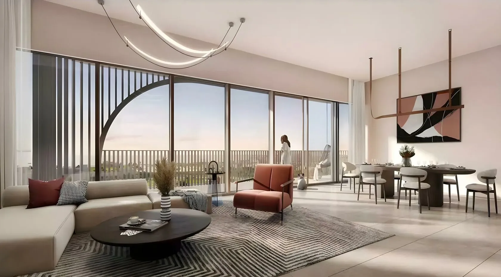 Manarat Living 2 — интерьер гостиной