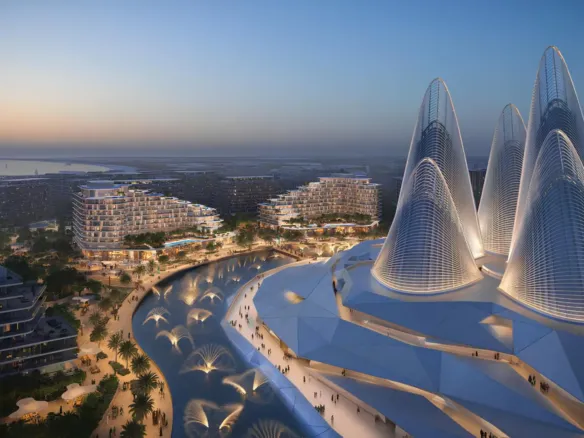 Mandarin Oriental Residences — вид на комплекс