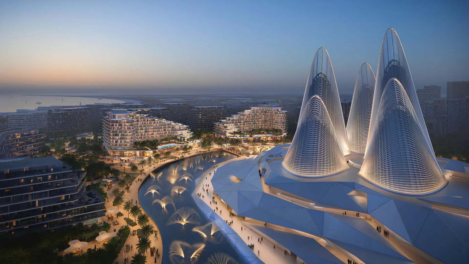 Mandarin Oriental Residences — вид на комплекс