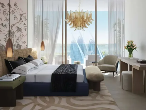 Mandarin Oriental Residences — спальня