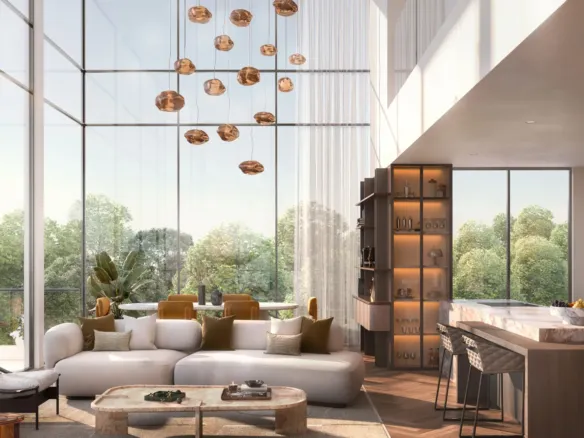 Maravelle Residences — интерьер гостиной, фото 12