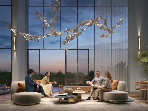 Maravelle Residences — интерьер гостиной, фото 13
