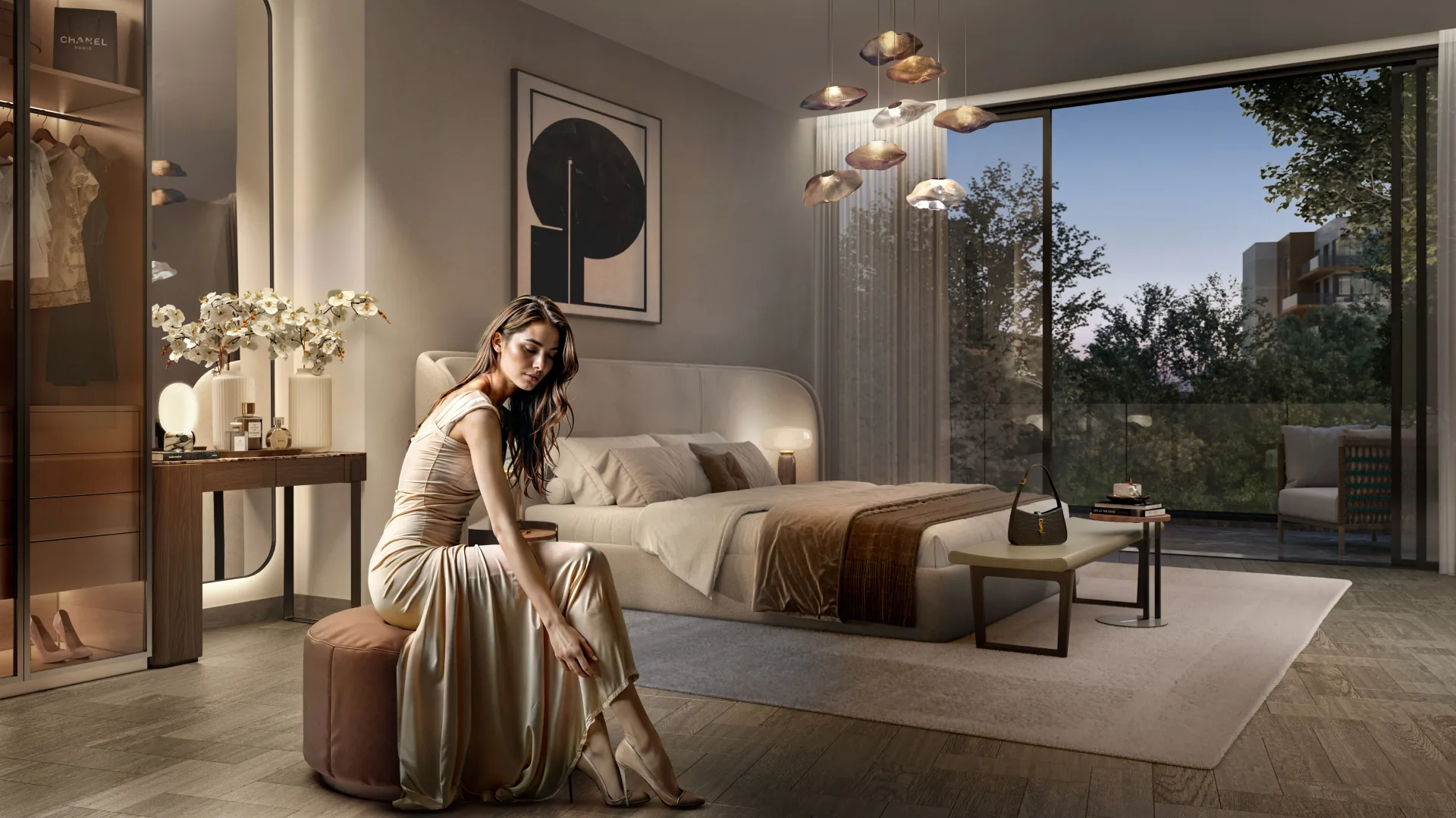Maravelle Residences — спальня