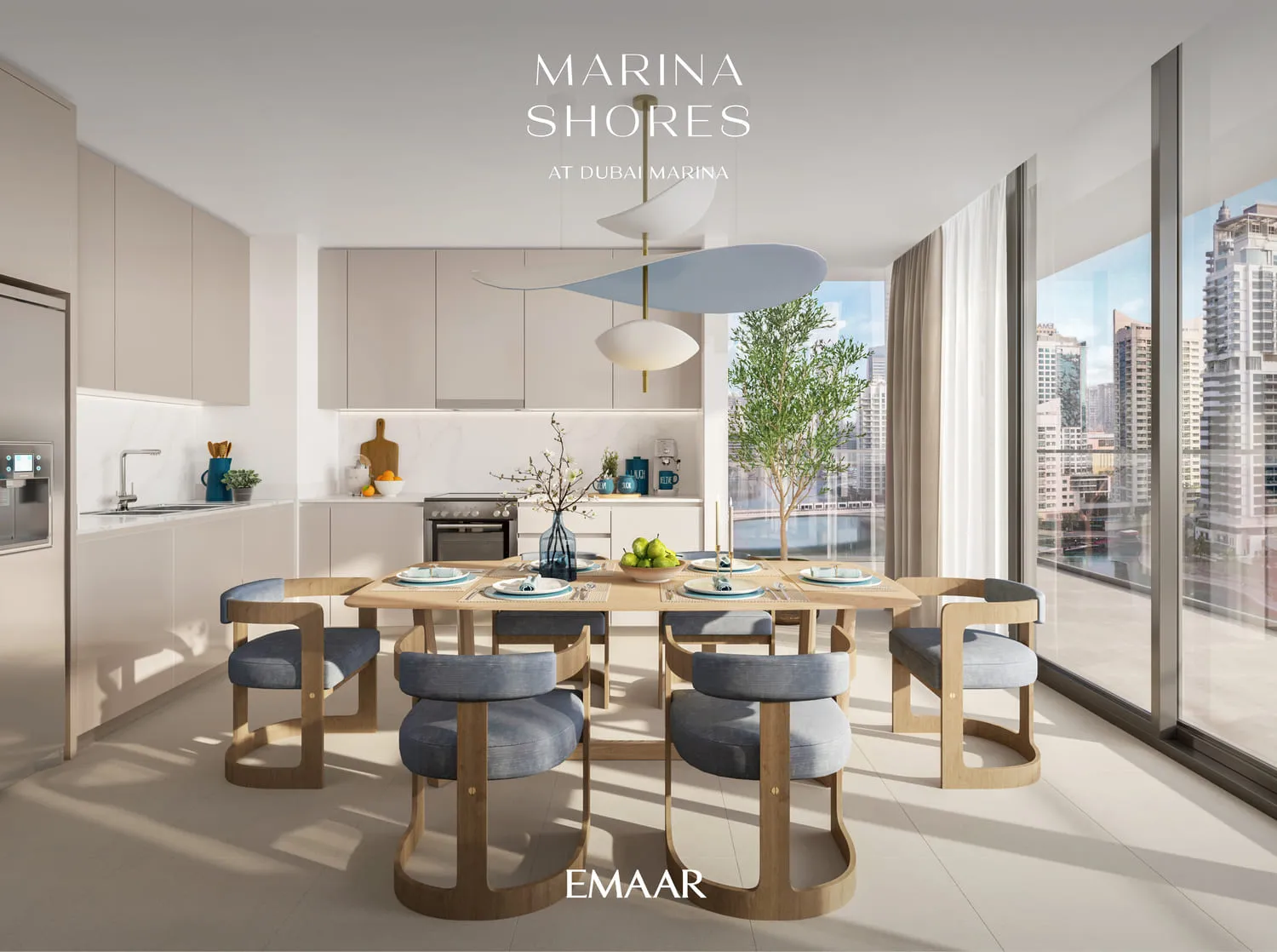 Marina Shores — кухня-столовая