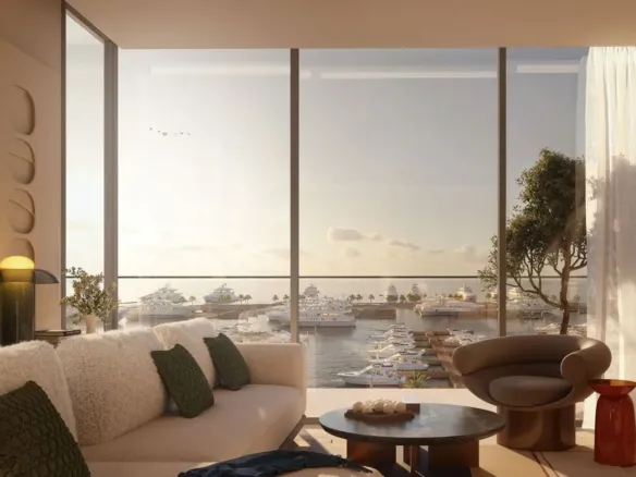 Marina Views — интерьер гостиной, фото 9