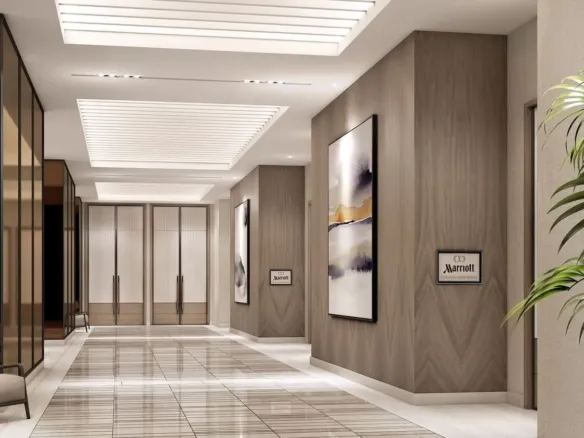 Marriott — лобби