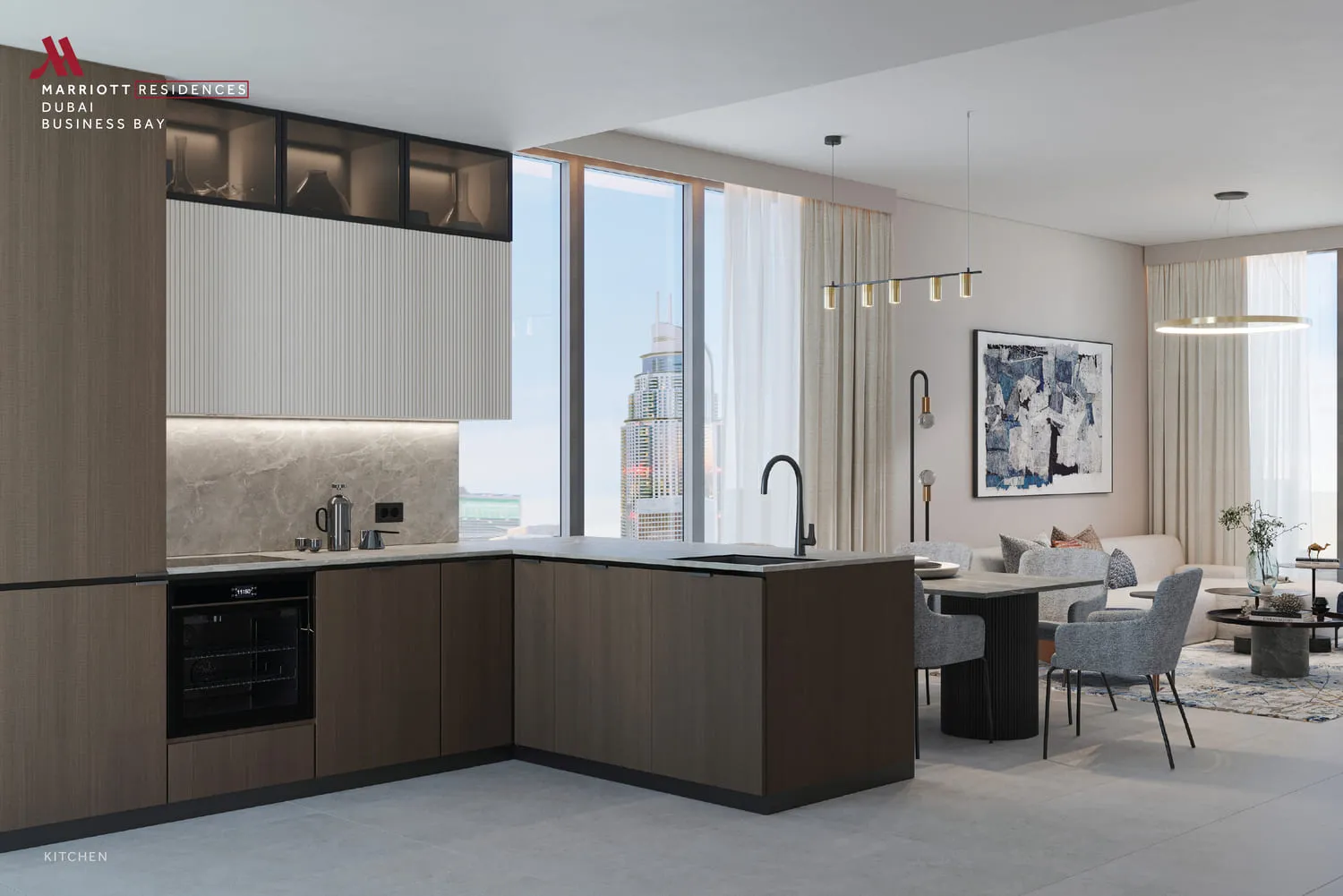 Marriott Residences — кухня