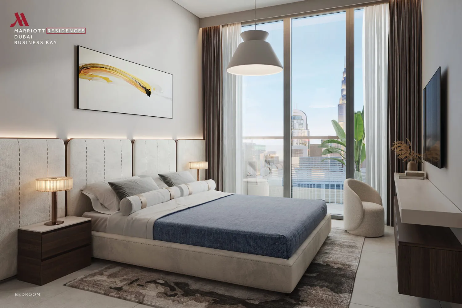 Marriott Residences — спальня