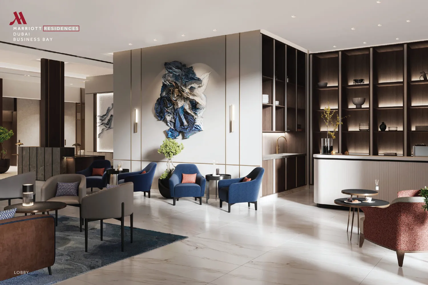 Marriott Residences — лобби
