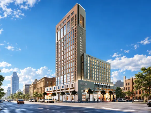 Marriott Residences JVC в районе JVC (Джумейра Вилладж Серкл) — фото 1