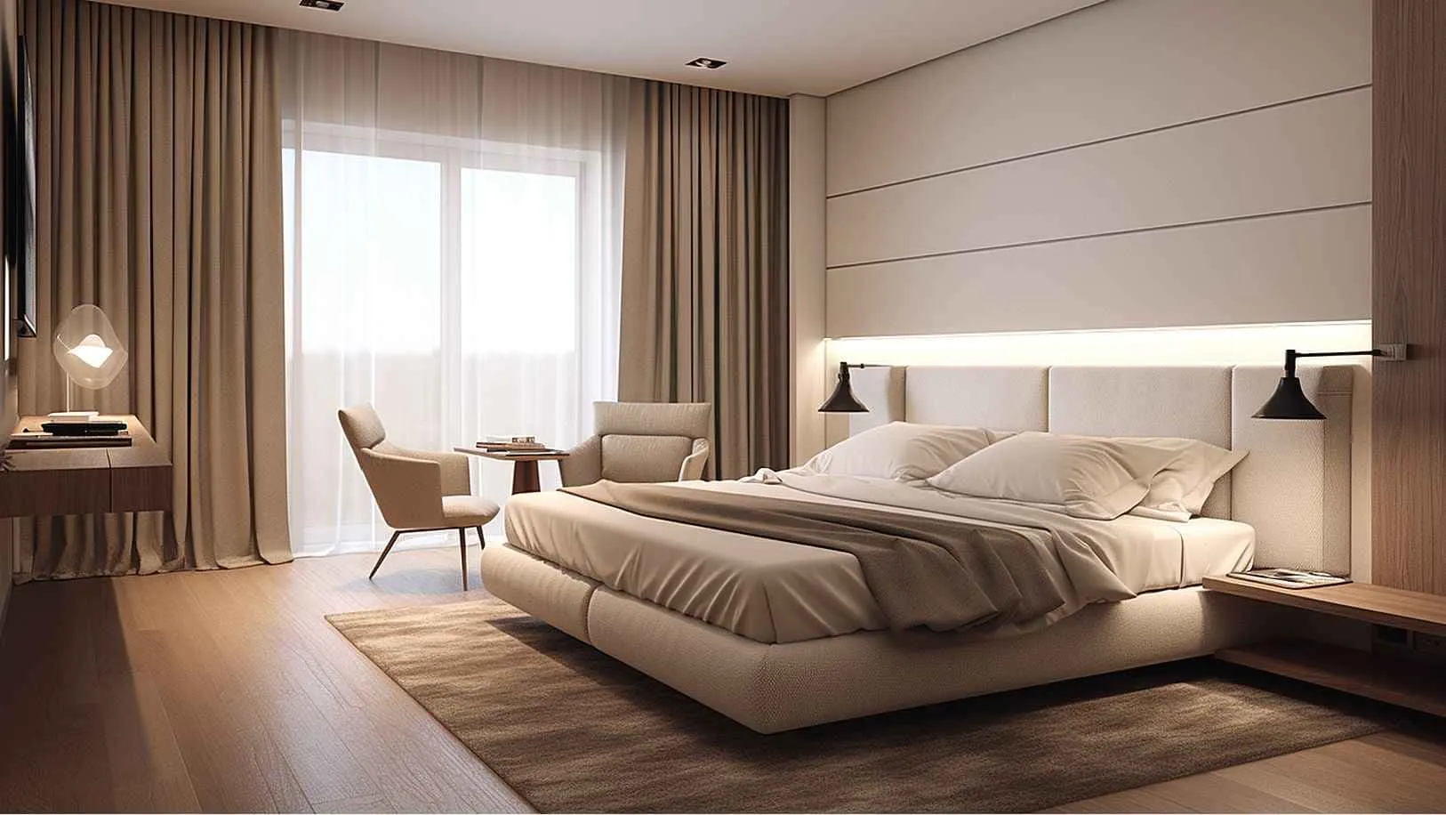 Marriott Residences JVC — спальня