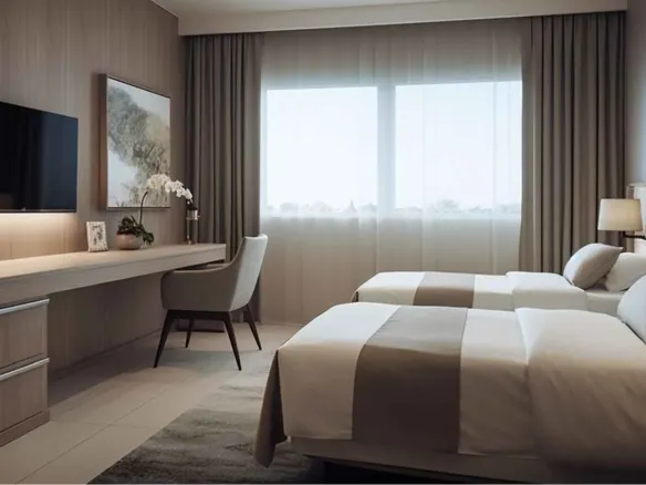 Marriott Residences JVC — спальня, фото 4