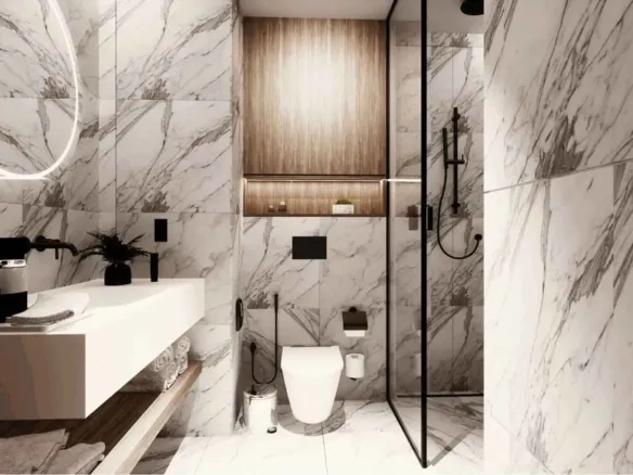 Marriott Residences JVC — ванная комната, фото 6