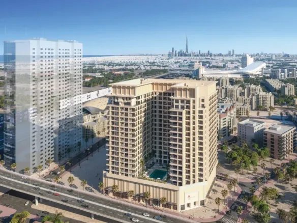 Marriott Residences Sheikh Zayed Road — вид на комплекс, фото 3