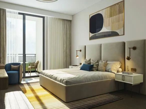 Marriott Residences Sheikh Zayed Road — спальня