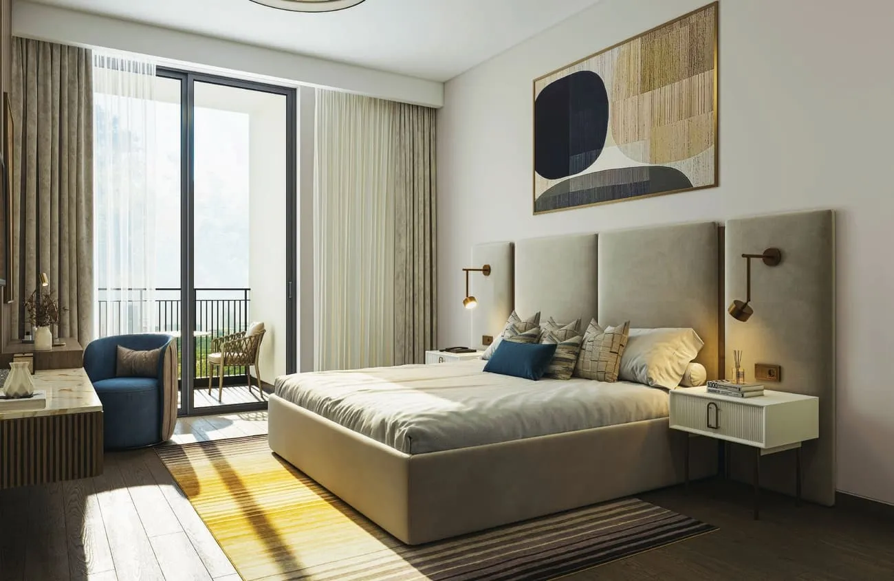 Marriott Residences Sheikh Zayed Road — спальня