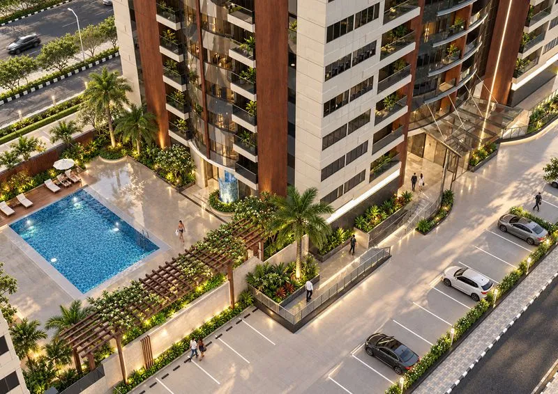 Mars Residences — вид на комплекс