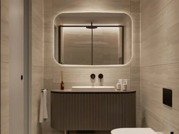 Mas Barsha Residency — ванная комната