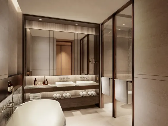 Mas Barsha Residency — ванная комната, фото 8