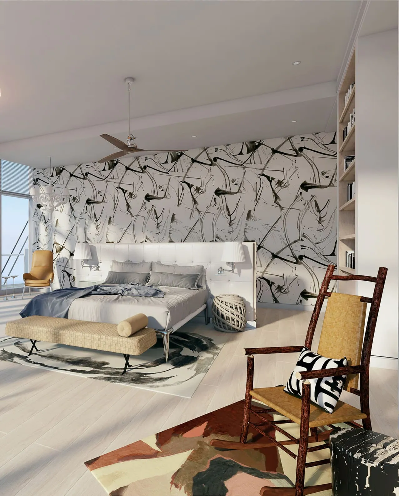 Masa Residence — спальня