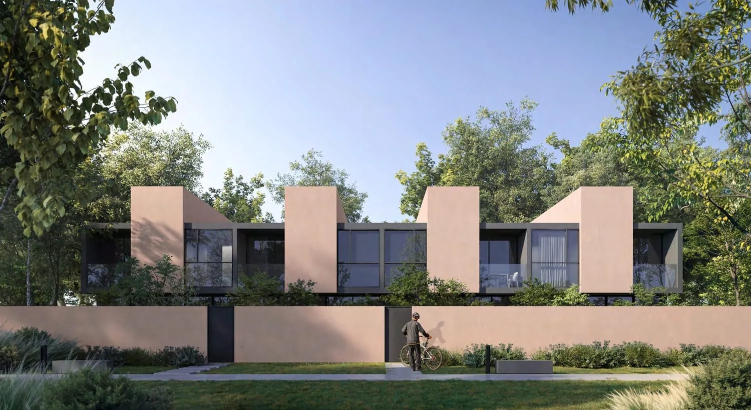 Masaar Robinia — фасад здания