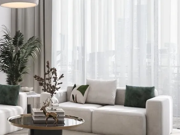 Mass Residences — интерьер гостиной, фото 7