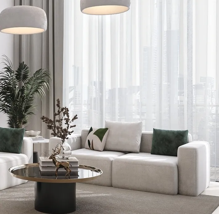 Mass Residences — интерьер гостиной, фото 7