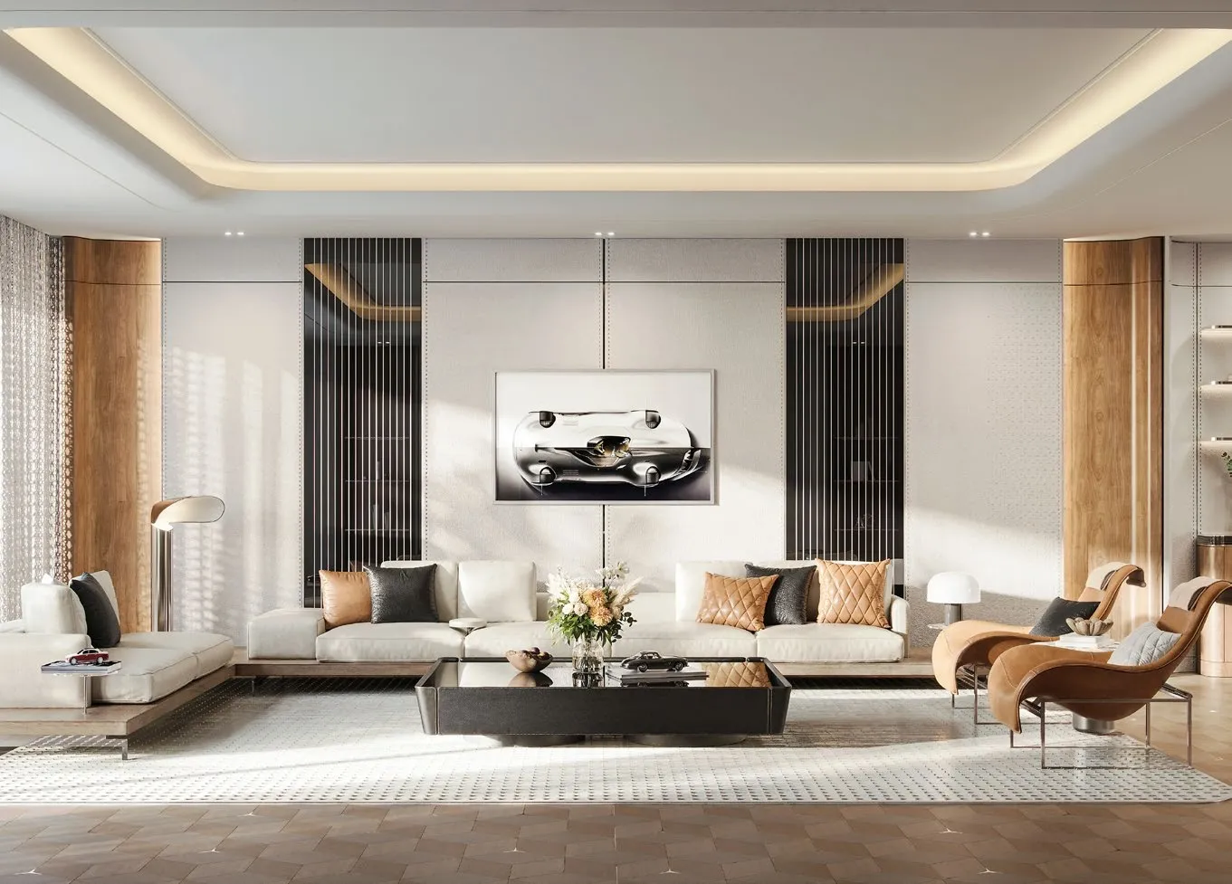 Maybach Ultimate Luxury — интерьер гостиной