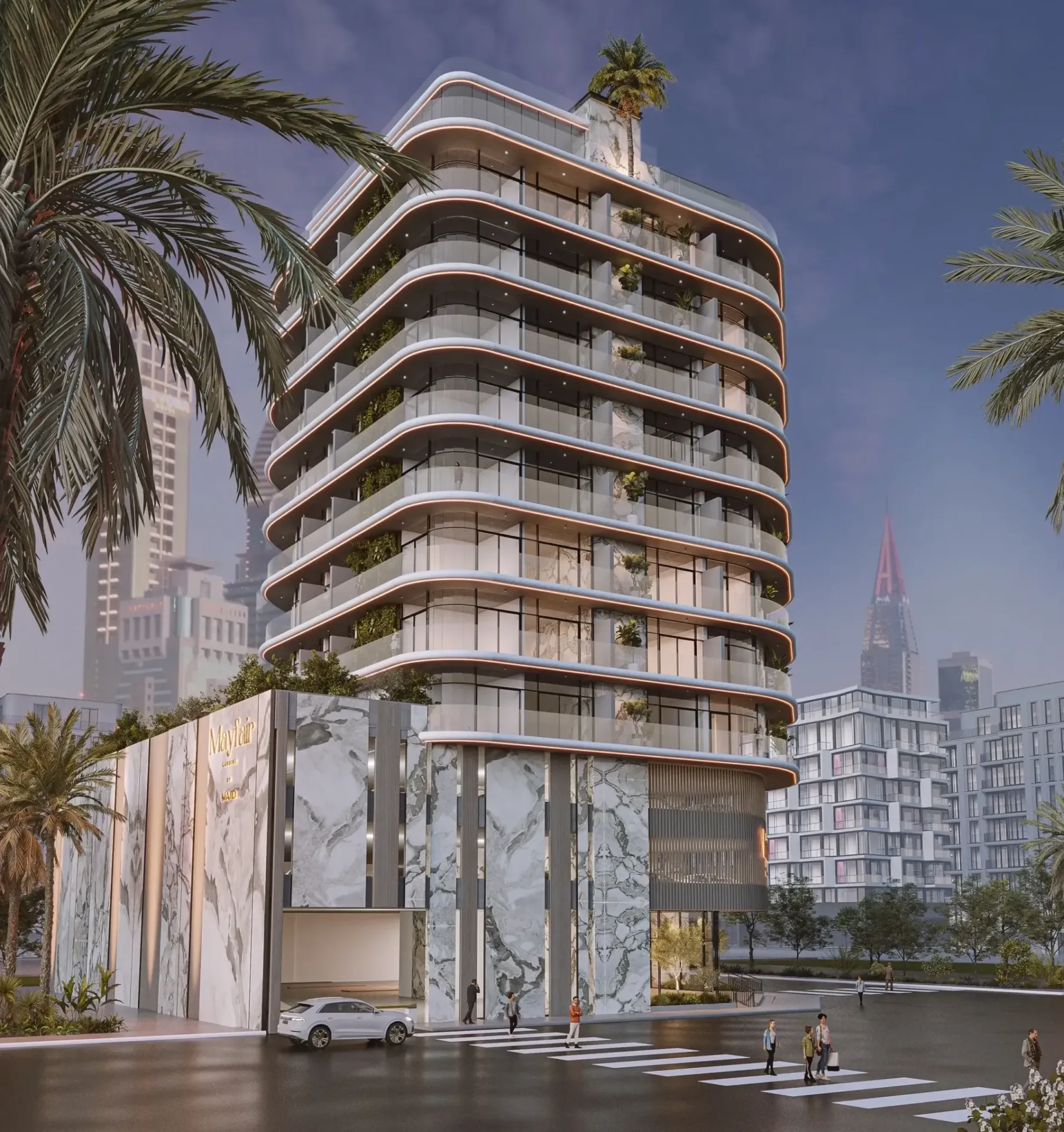 Mayfair Gardens в районе Аль-Сатва — фото 1
