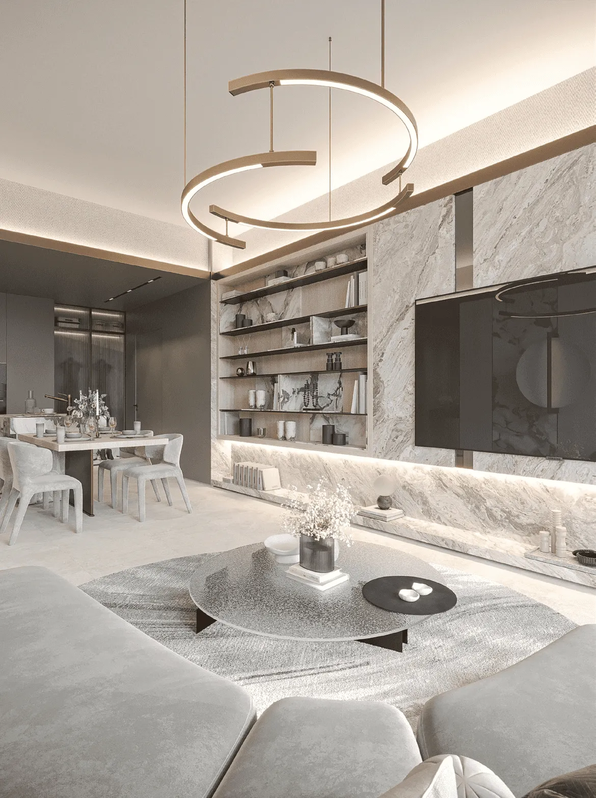 Mayfair Gardens — интерьер гостиной