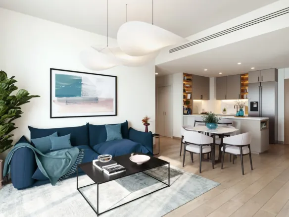 Mayfair Residence — интерьер гостиной