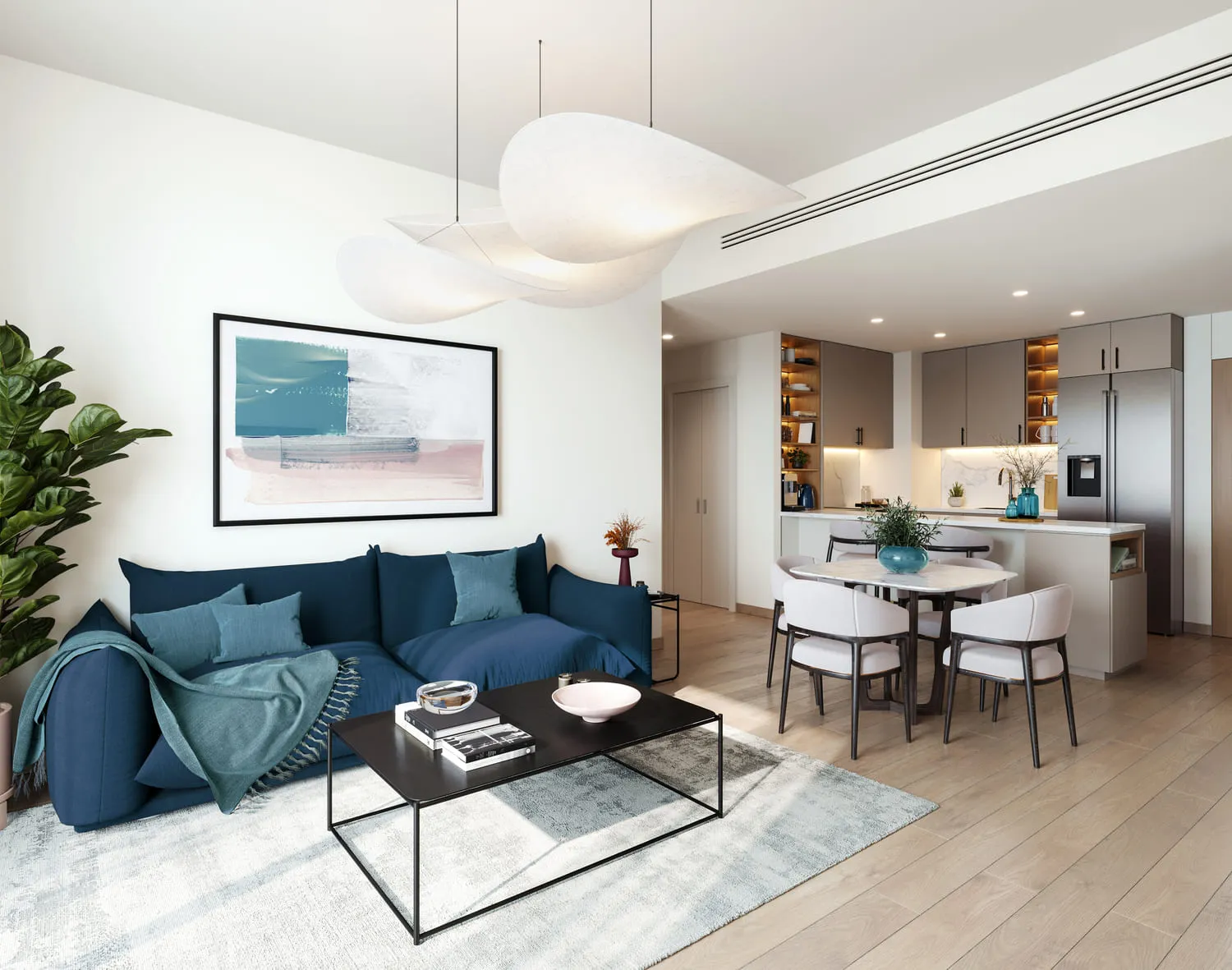 Mayfair Residence — интерьер гостиной