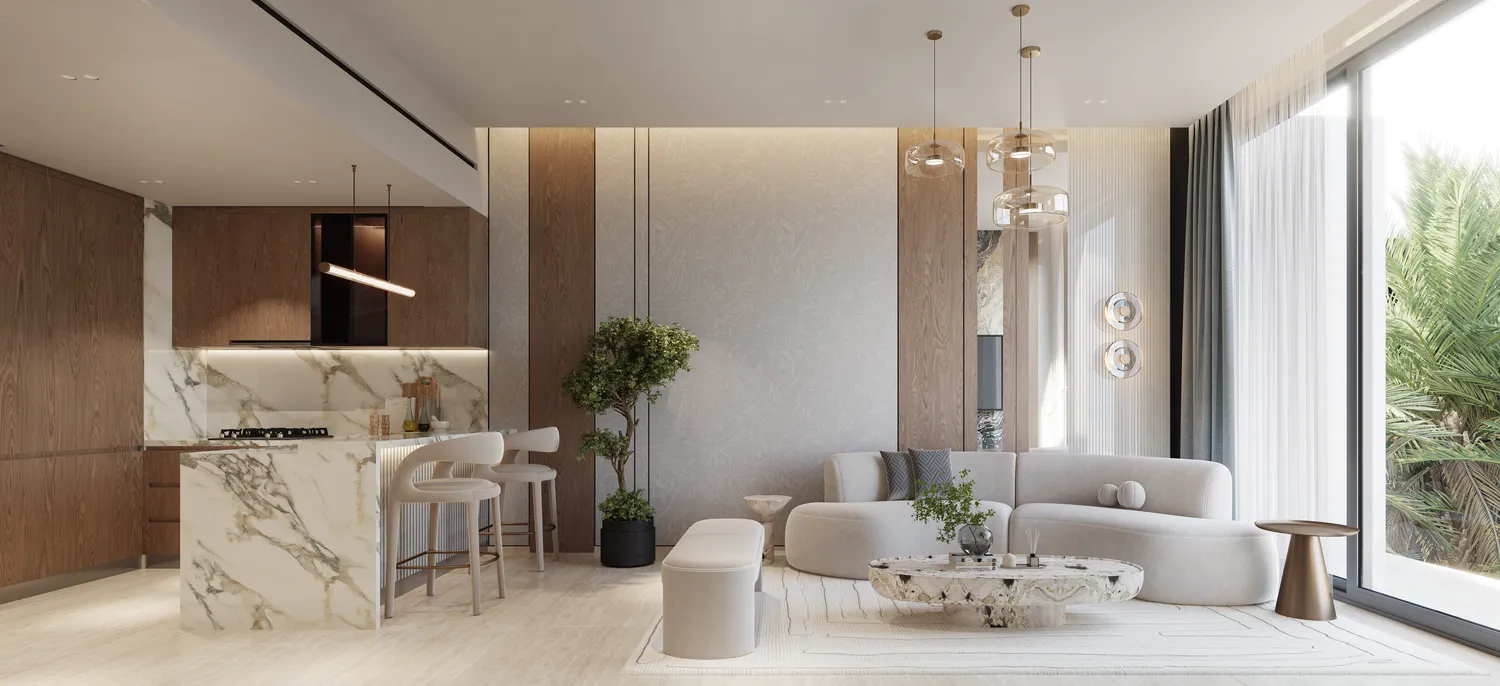 Mayfair Nexus — кухня-гостиная, фото 7