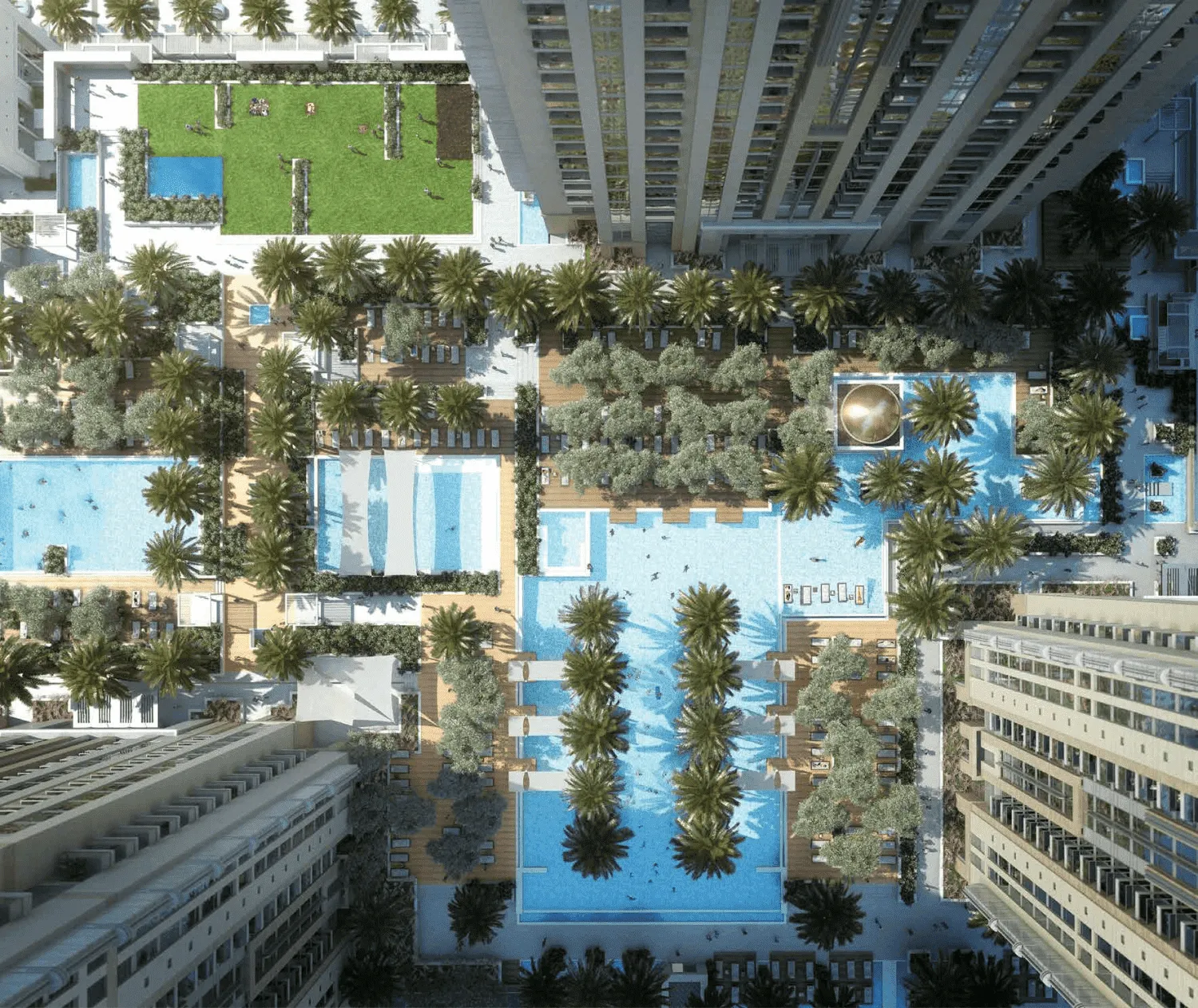 Meera Tower — территория комплекса