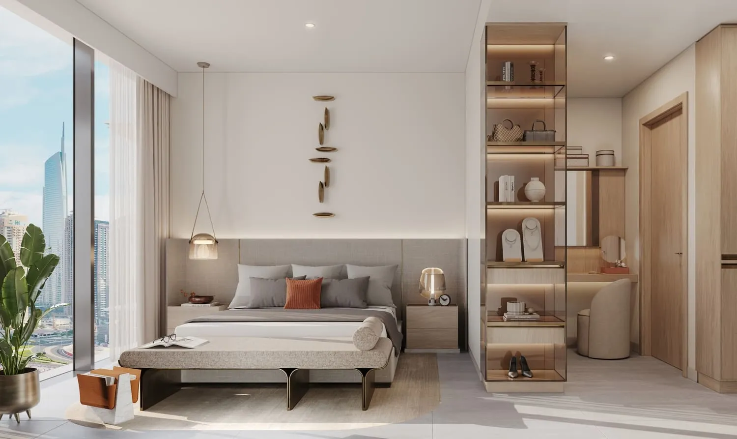 Mercer House — спальня