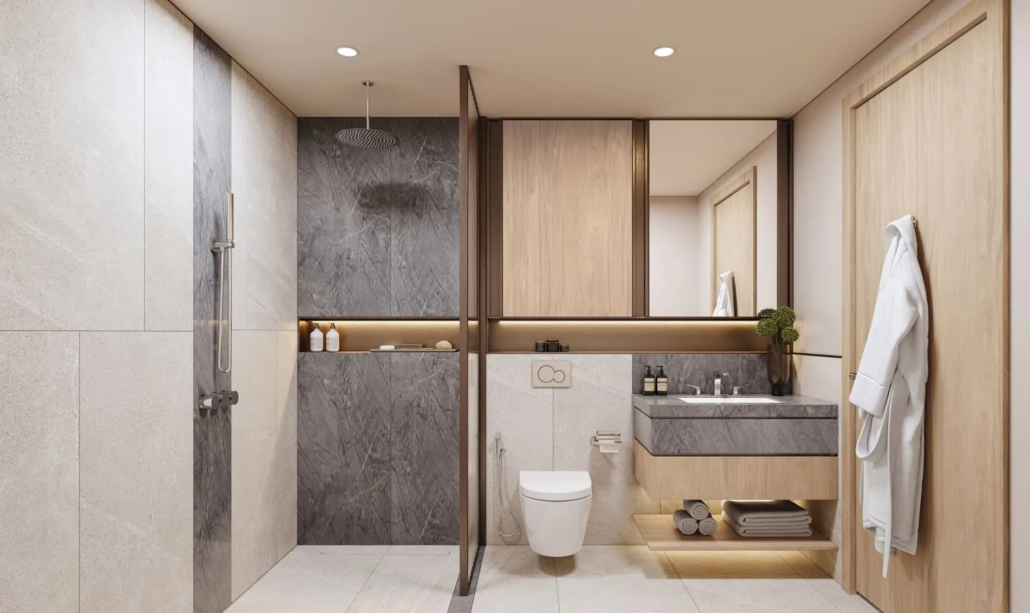 Mercer House — ванная комната