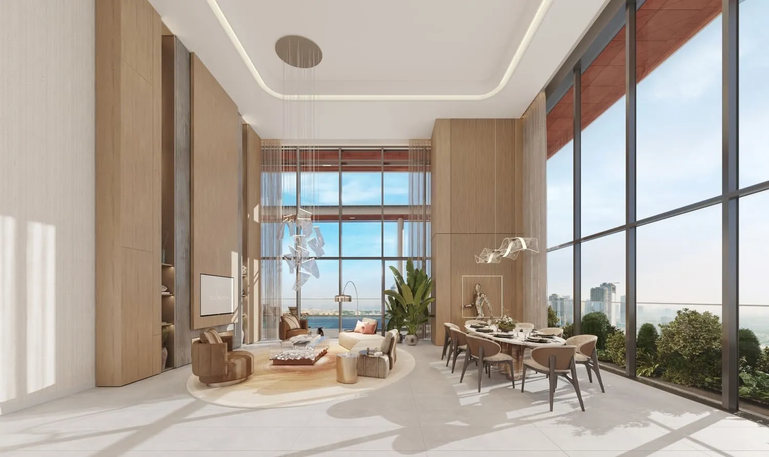 Mercer House — интерьер гостиной, фото 12