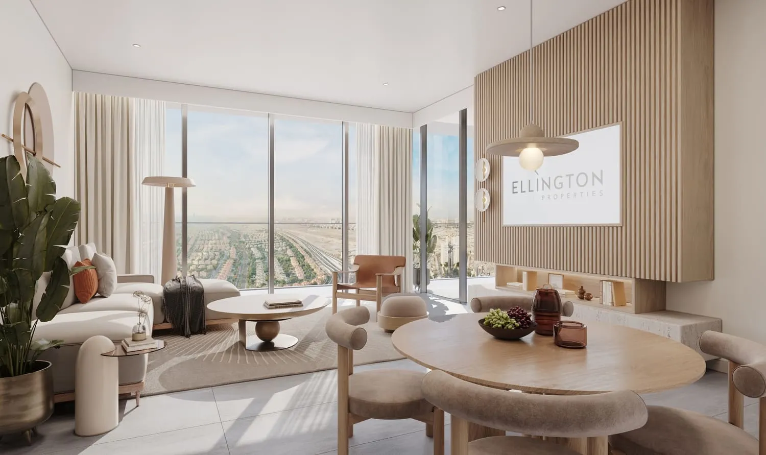 Mercer House — интерьер гостиной