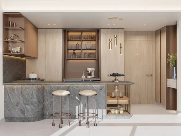 Mercer House — кухня